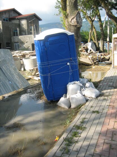 Flooding in Krasnodar Territory