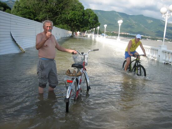 Flooding in Krasnodar Territory