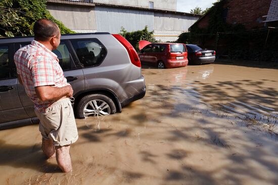 Flooding in Krasnodar Territory