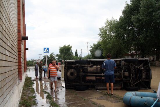 Flooding in Krasnodar Territory