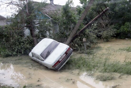 Flooding in Krasnodar Territory