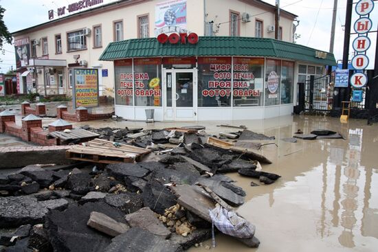 Flooding in Krasnodar Territory