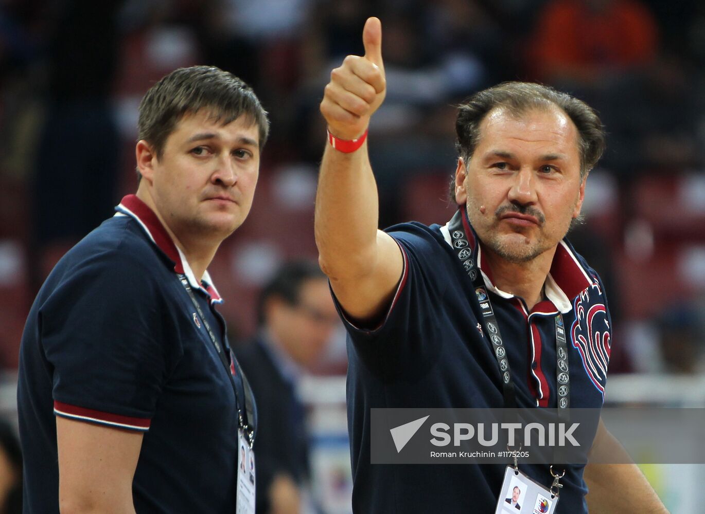 Basketball. 2012 Olympic Games Qualifying. Russia vs. Nigeria