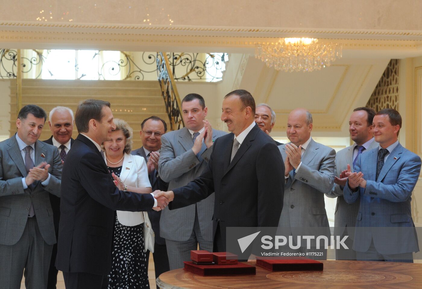 State Duma Chairman Sergey Naryshkin visits Baku