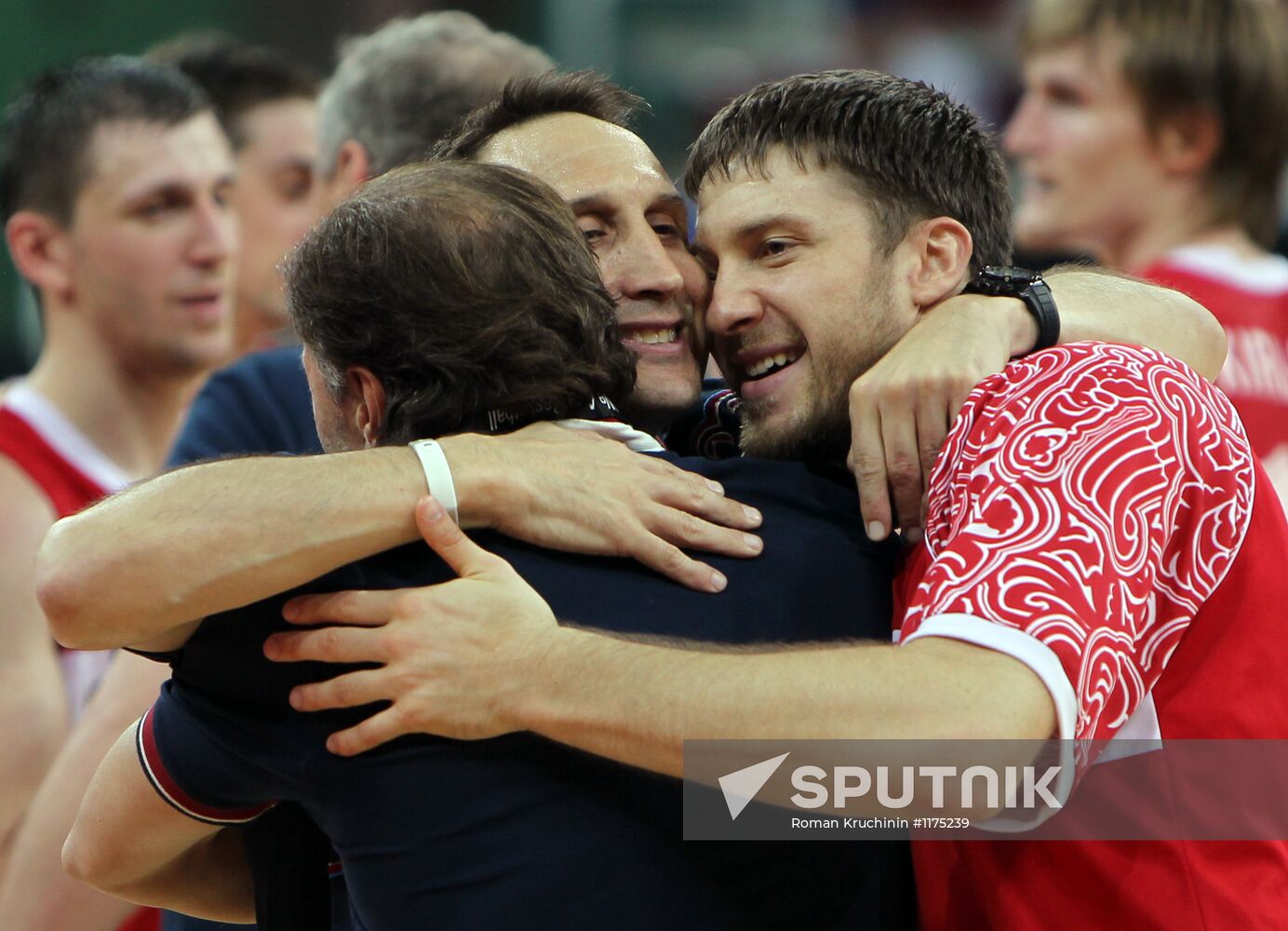 Basketball. 2012 Olympic Games Qualifying. Russia vs. Nigeria