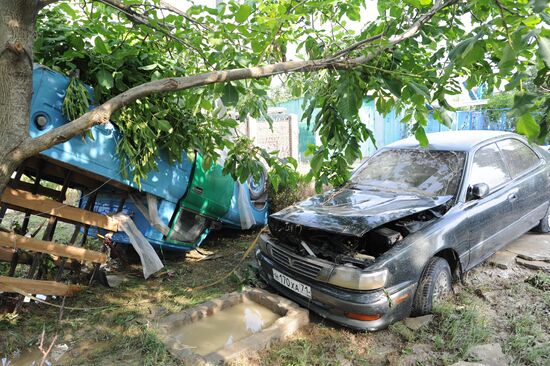 Russia's Krasnodar Region hit by disastrous floods