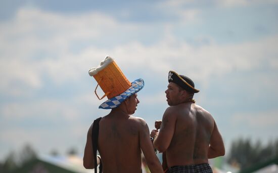 Nashestvie open air rock festival. Day 3