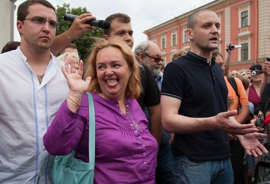 Sergei Udaltsov detained in St. Petersburg