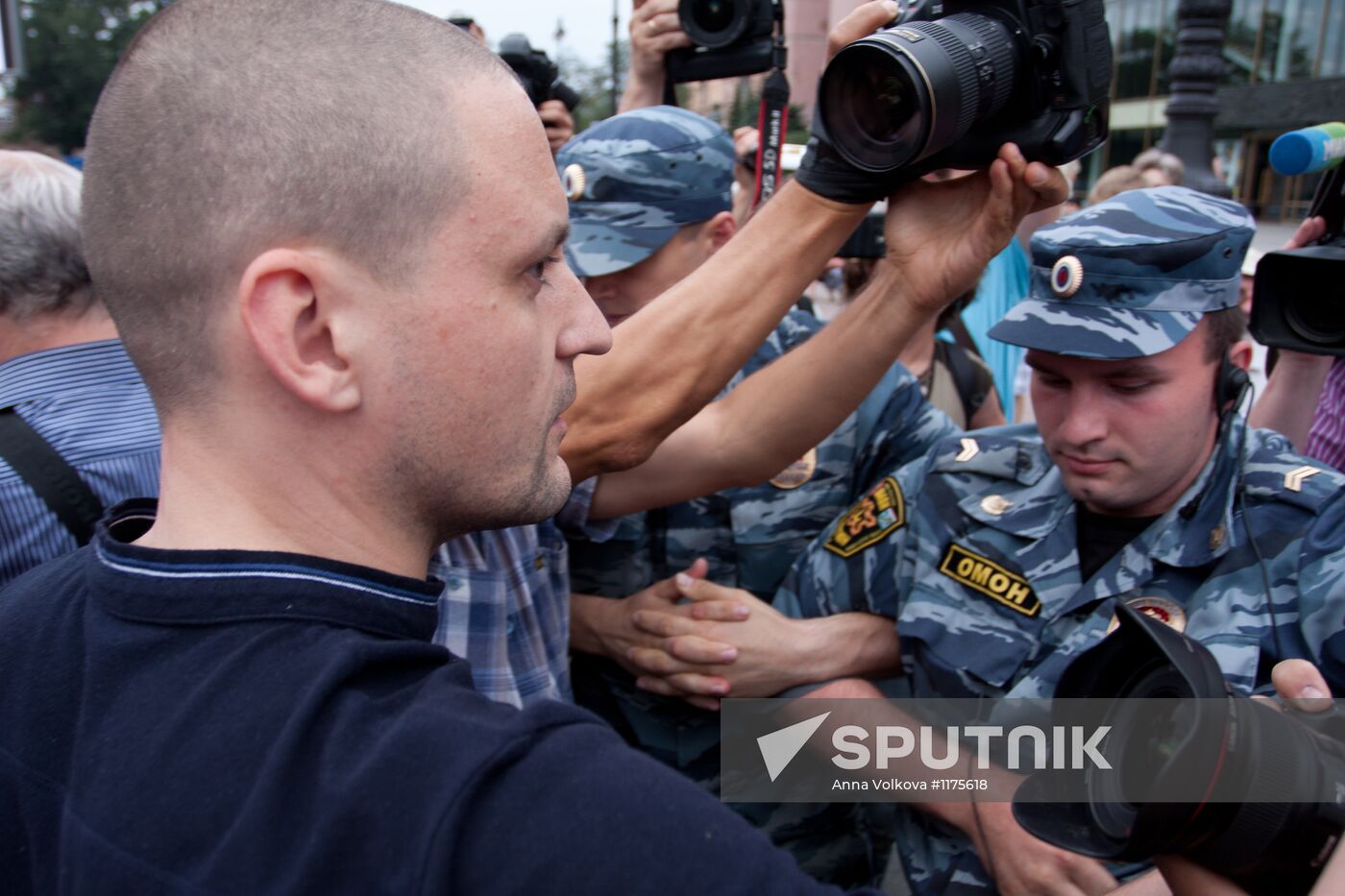 Sergei Udaltsov detained in St. Petersburg