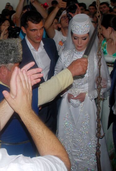 Footballer Alan Dzagoyev weds in Vladikavkaz