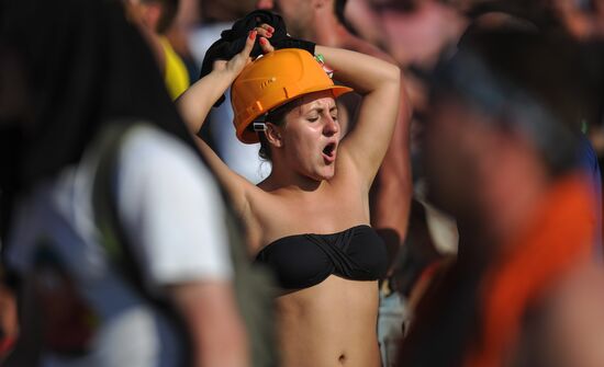 Nashestvie open air rock festival. Day 3