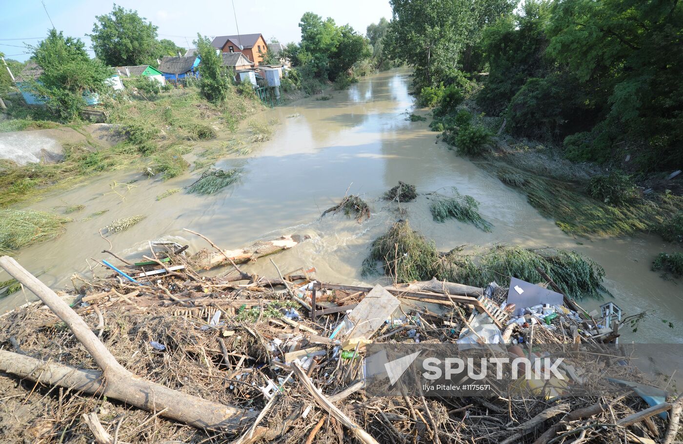 Russia's Krasnodar Region hit by disastrous floods