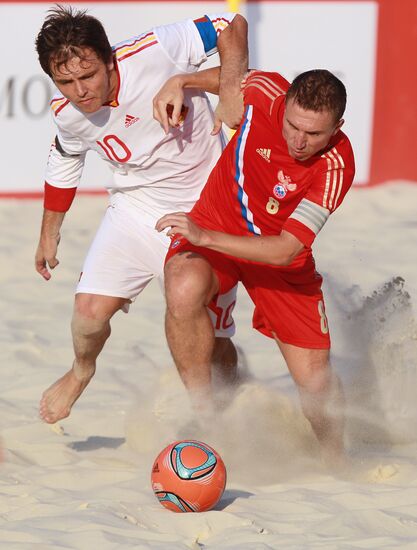 Beach Soccer World Cup Qualifying Round. Final match