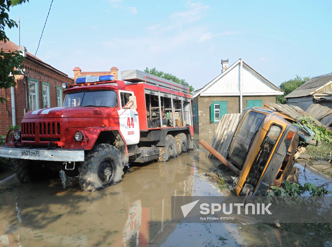 Russia's Krasnodar Region hit by disastrous floods