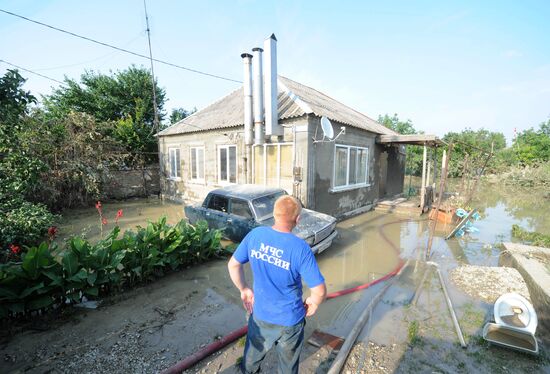 Russia's Krasnodar Region hit by disastrous floods