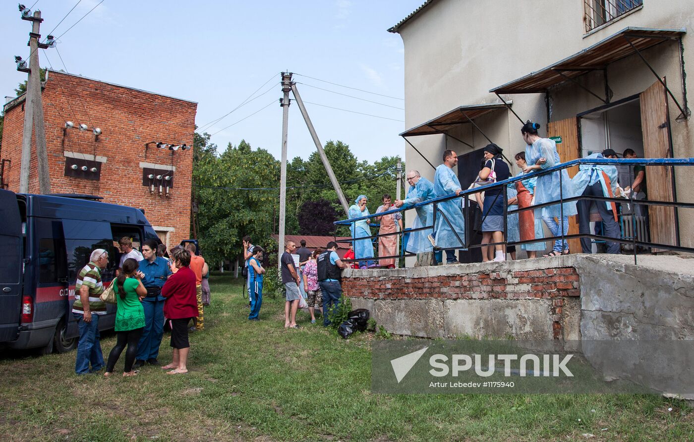 Identification of flood victims in Krymsk