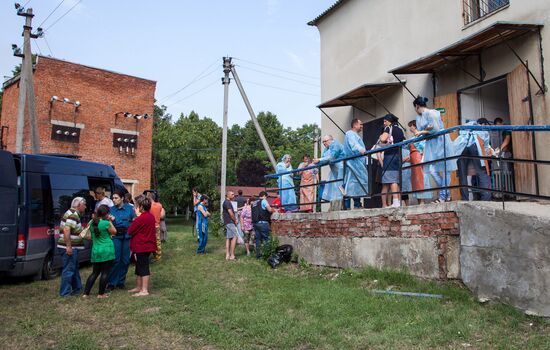 Identification of flood victims in Krymsk