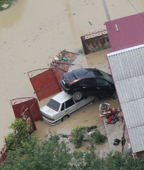 Flood aftermath in Krasnodar Territory