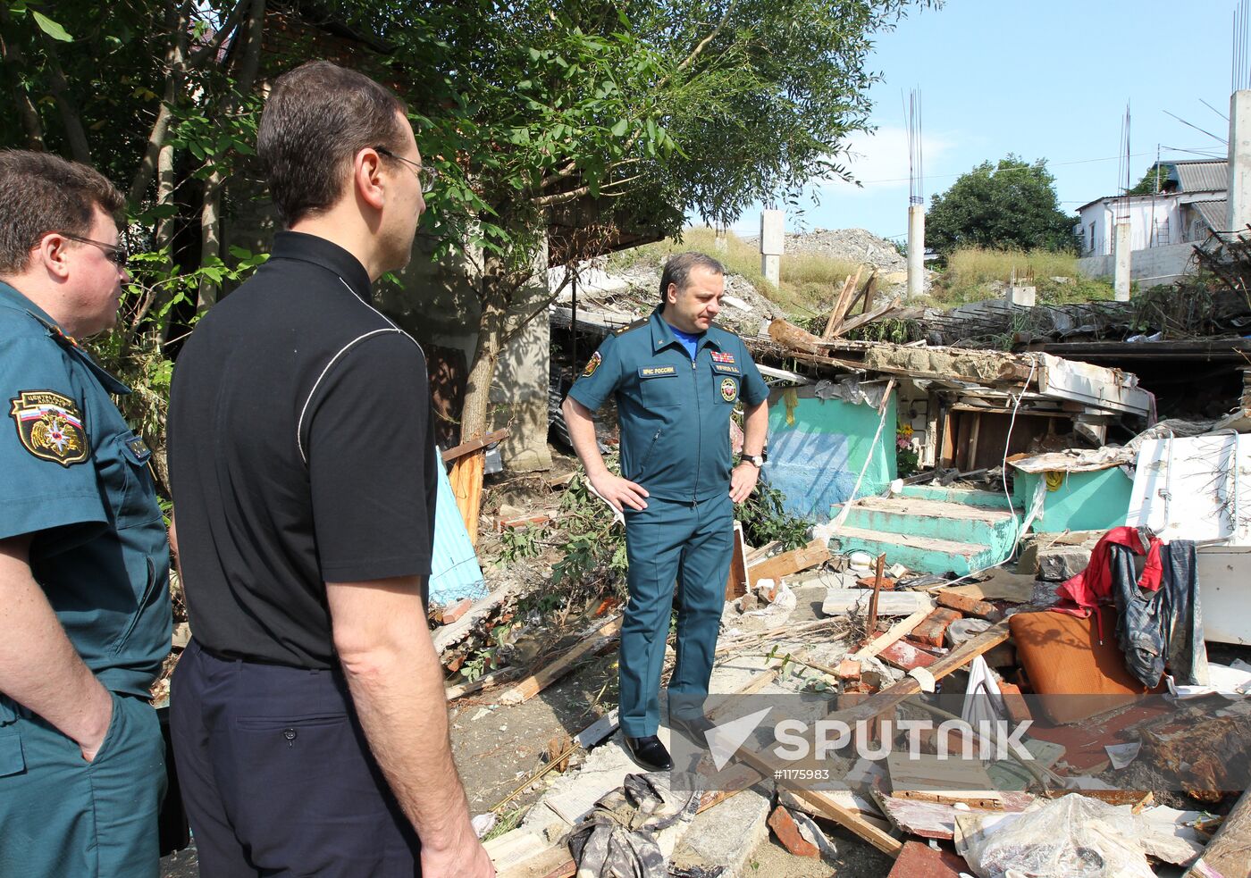 Flood aftermath in Krasnodar Territory