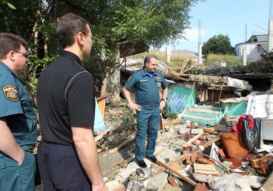 Flood aftermath in Krasnodar Territory