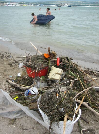 Flood aftermath in Gelendzhik