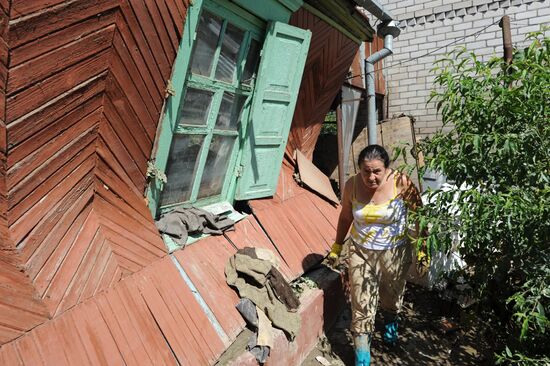 Flood aftermath in Krasnodar Region