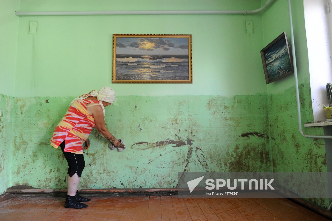 Flood aftermath in Krasnodar Region