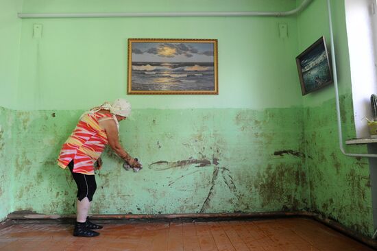 Flood aftermath in Krasnodar Region
