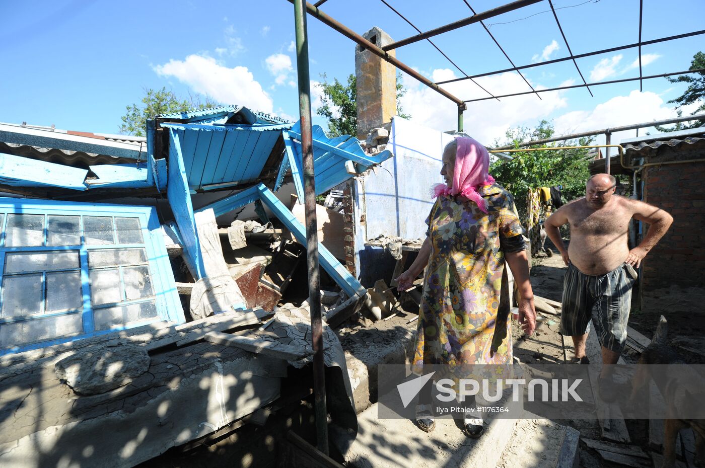 Flood aftermath in Krasnodar Region