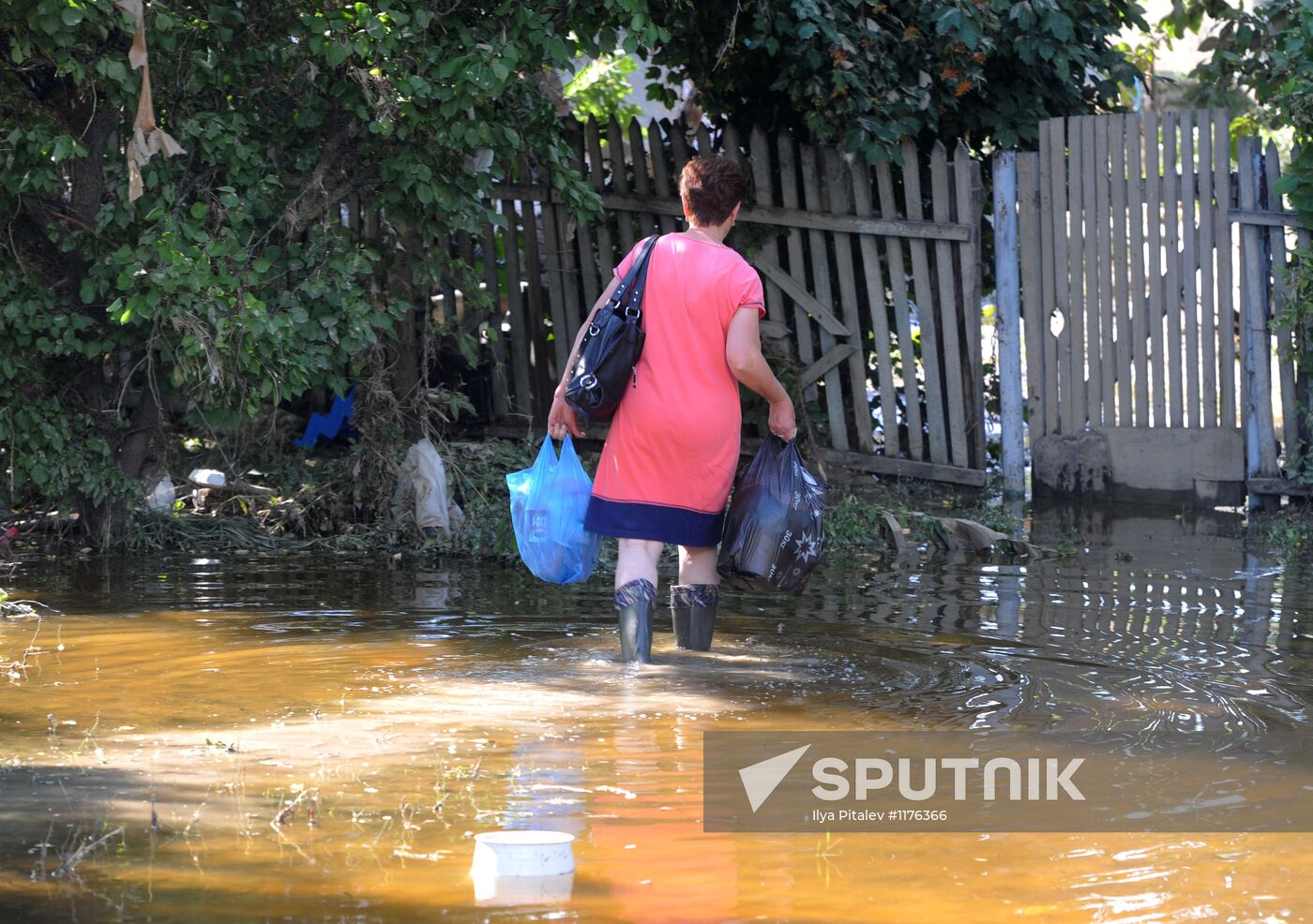 Flood aftermath in Krasnodar Region