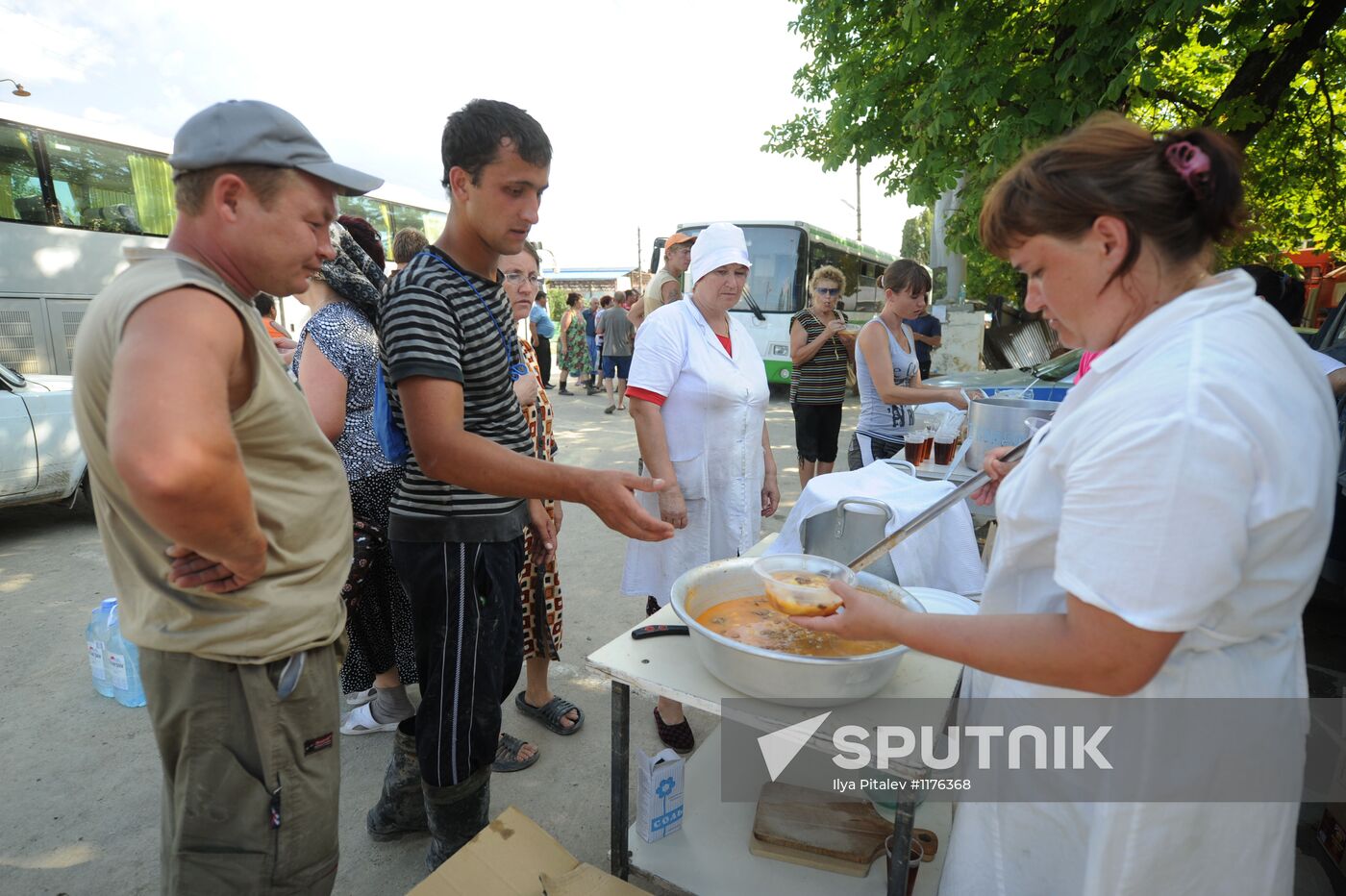 Flood aftermath in Krasnodar Region