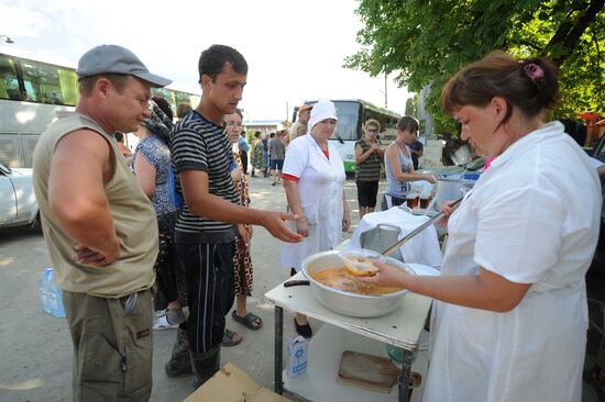 Flood aftermath in Krasnodar Region