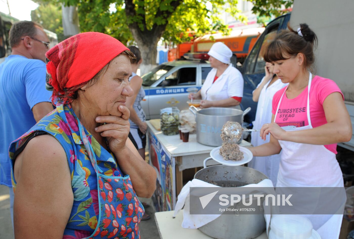 Flood aftermath in Krasnodar Region