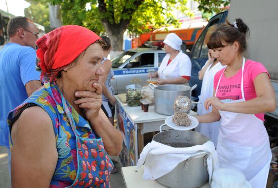 Flood aftermath in Krasnodar Region