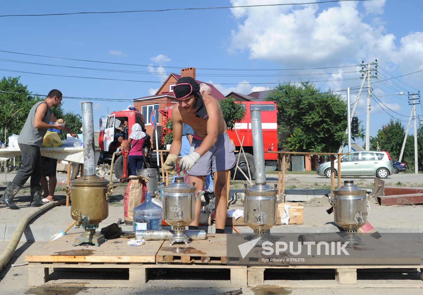 Flood aftermath in Krasnodar Region