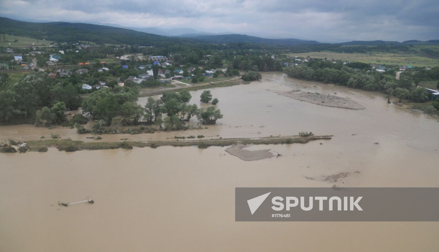 Flood aftermath in Krasnodar Region