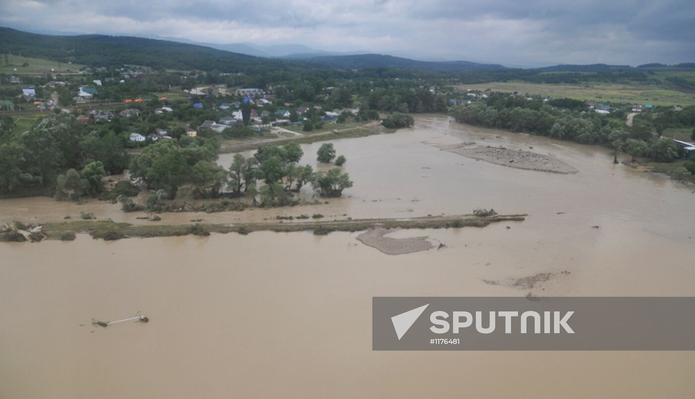 Flood aftermath in Krasnodar Region
