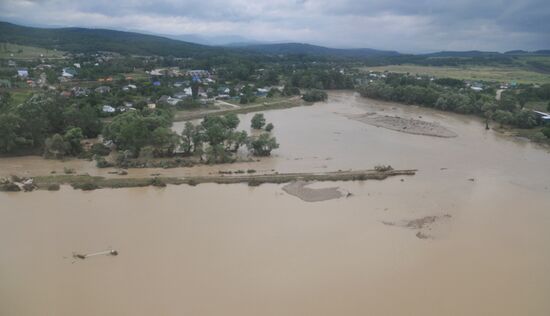 Flood aftermath in Krasnodar Region