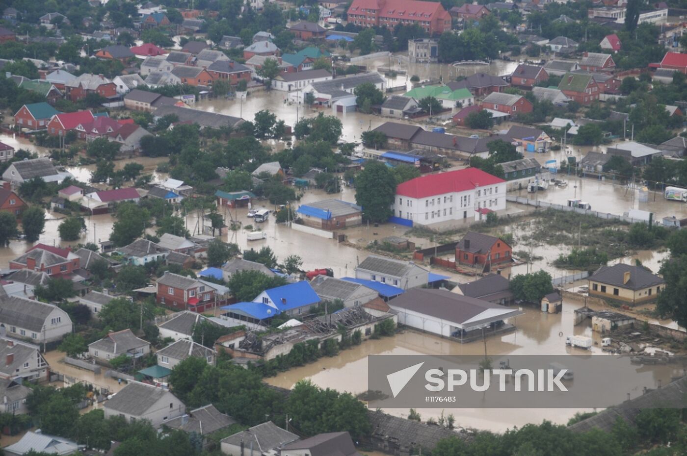 Flood aftermath in Krasnodar Region