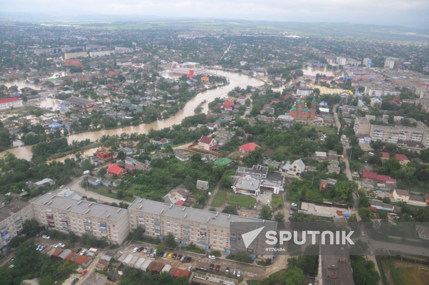 Flood aftermath in Krasnodar Region