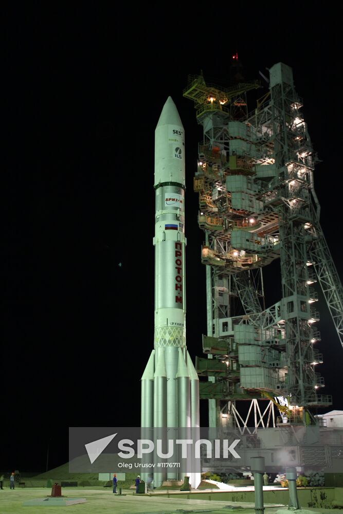 Proton-M missile with Sirius 5 space probe launched