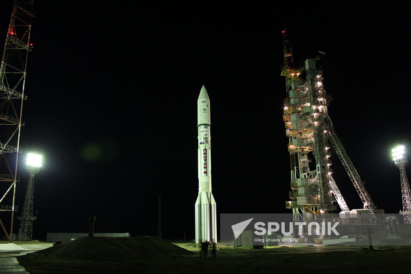 Proton-M missile with Sirius 5 space probe launched