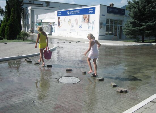 Floods in Krasnodar Territory