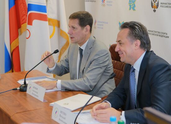 Joint meeting of Russian Olympic Committee and Sport Ministry