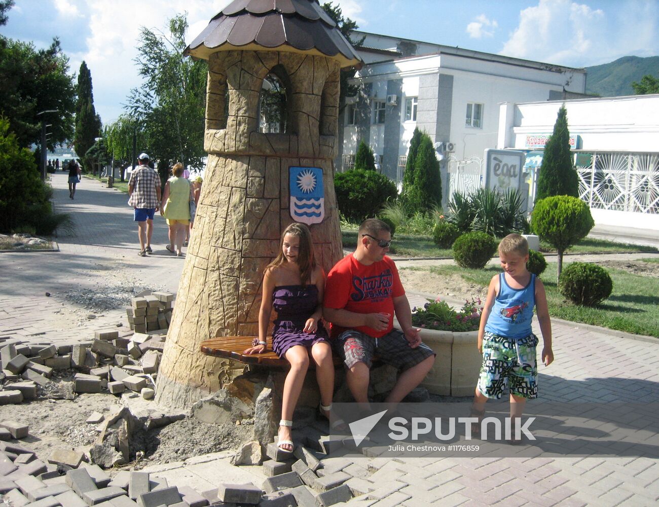 Flood aftermath in Krasnodar Region