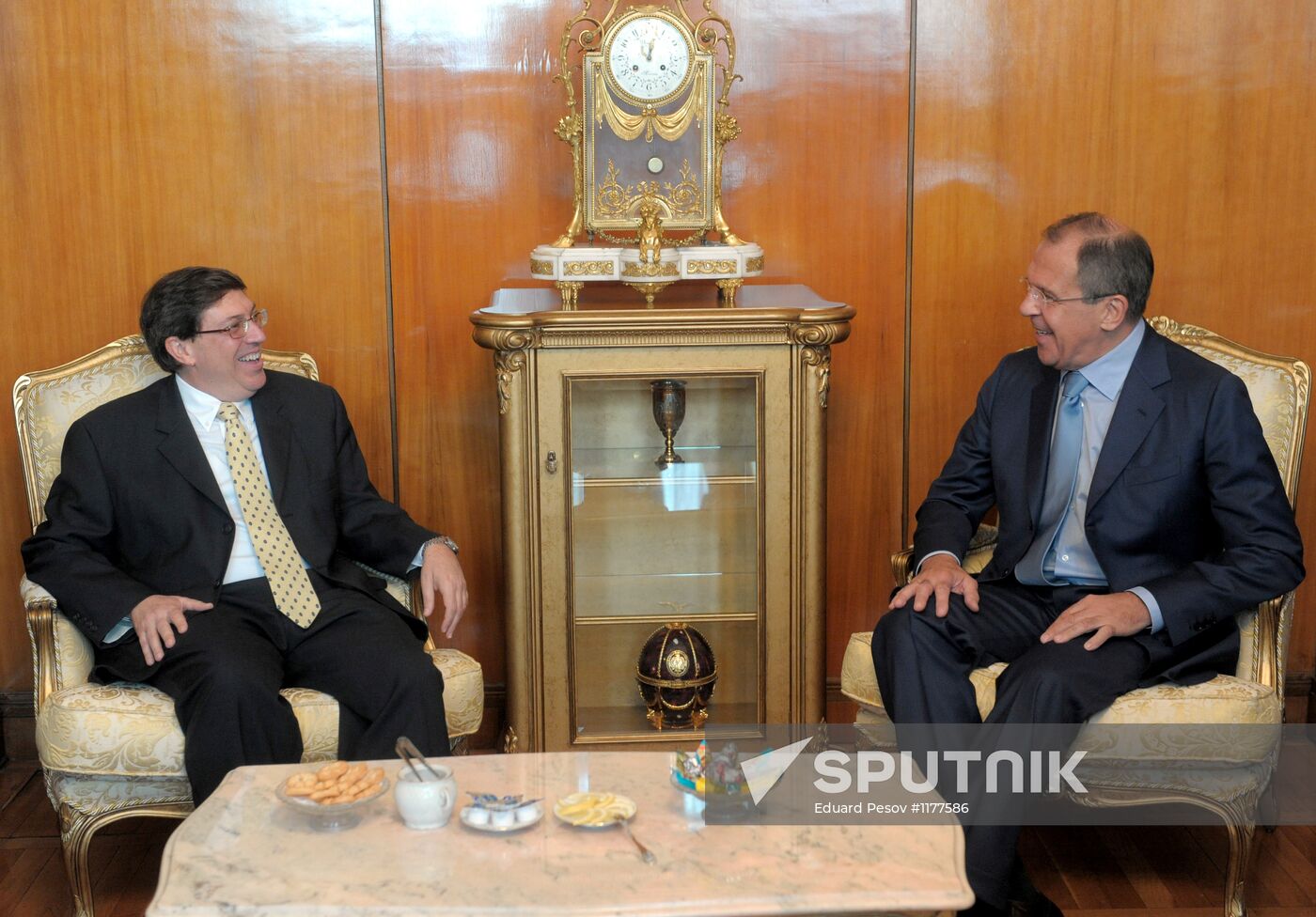 Sergei Lavrov meets with Bruno Rodriguez