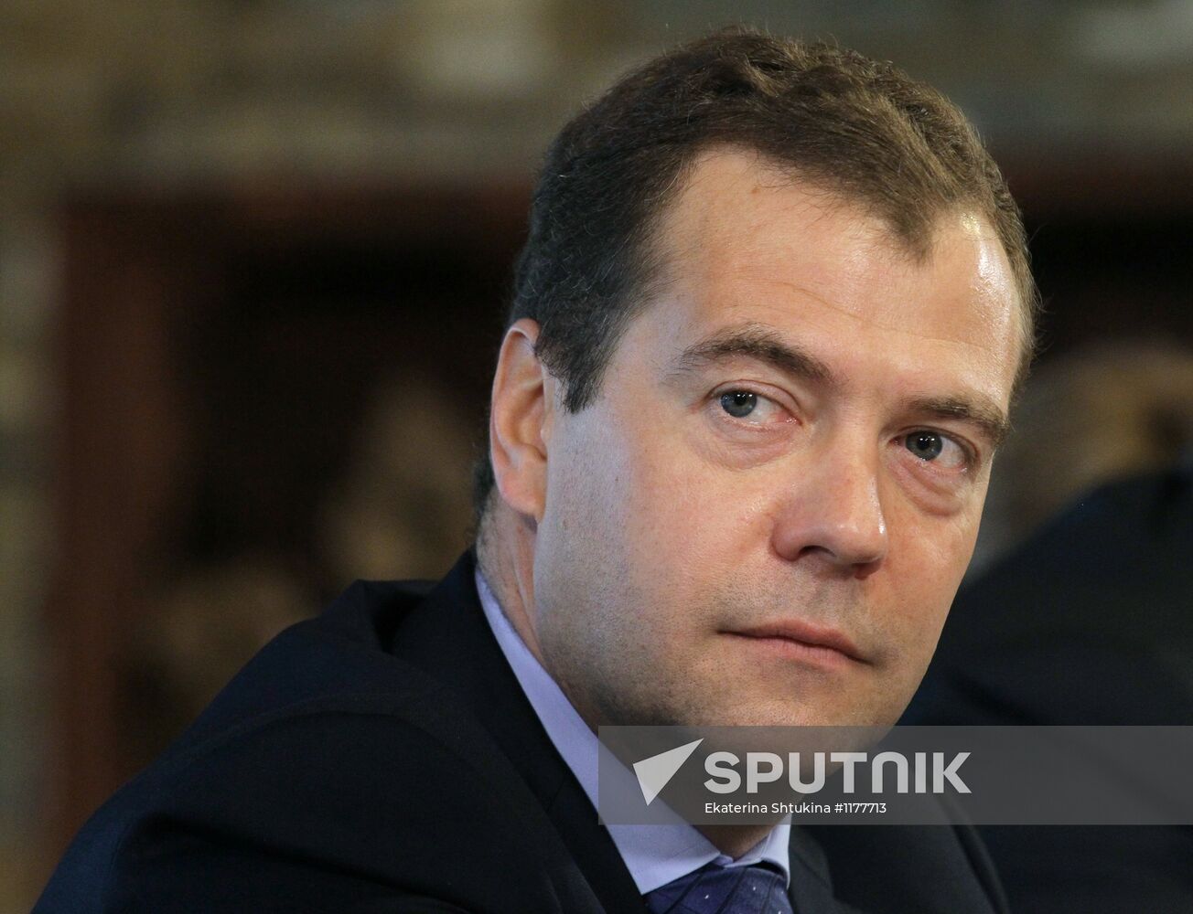 Dmitry Medvedev meets with United Russia party leaders