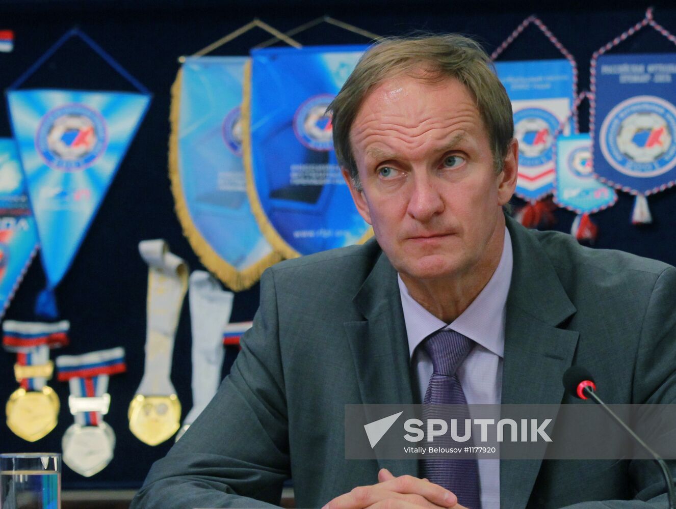 News conference on Russian Football Super Cup