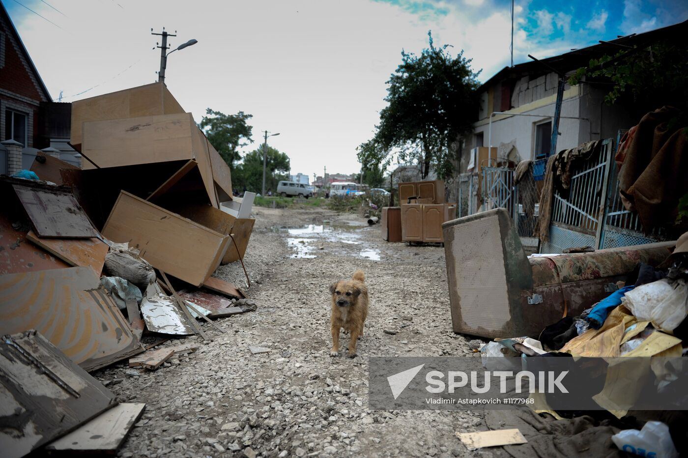 Russia's Krasnodar Region hit by disastrous floods