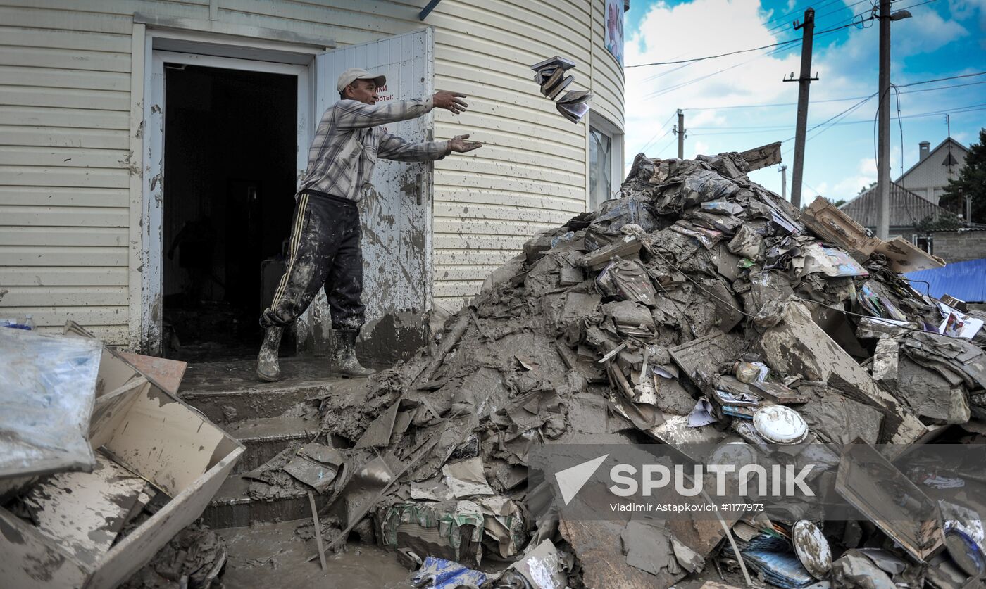 Russia's Krasnodar Region hit by disastrous floods